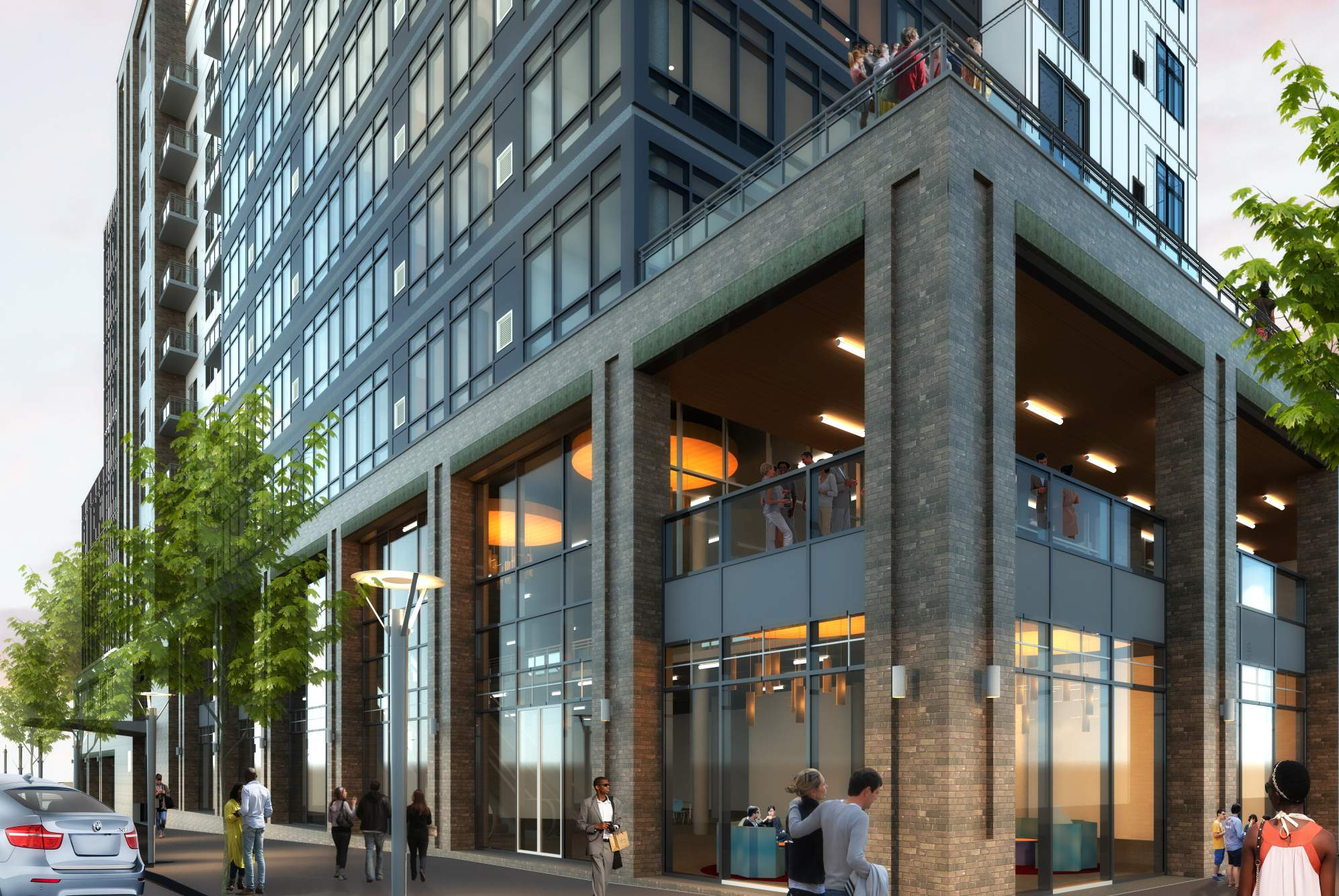 Street level — Spruce & 48th